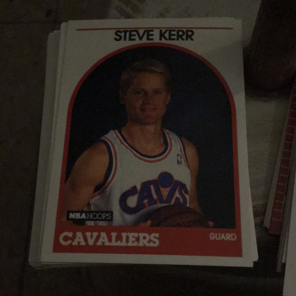 1989 nba hoops Steven Kerr rookie card 351